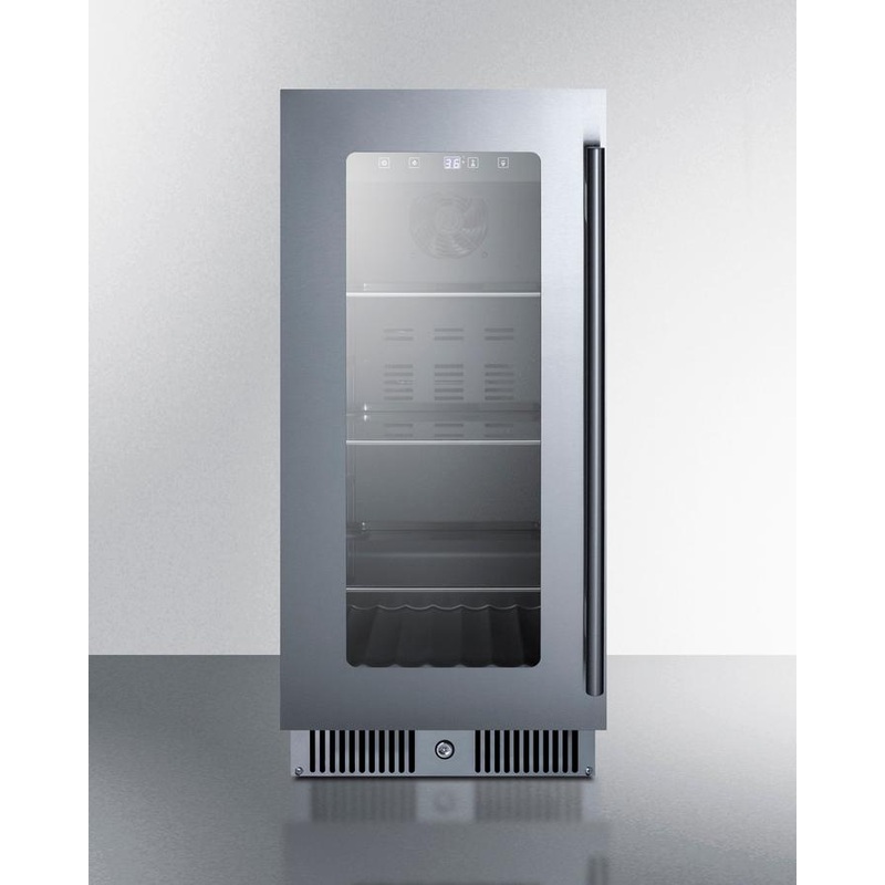 Summit CL156BVLHD 15″ Wide Built-In Beverage Center