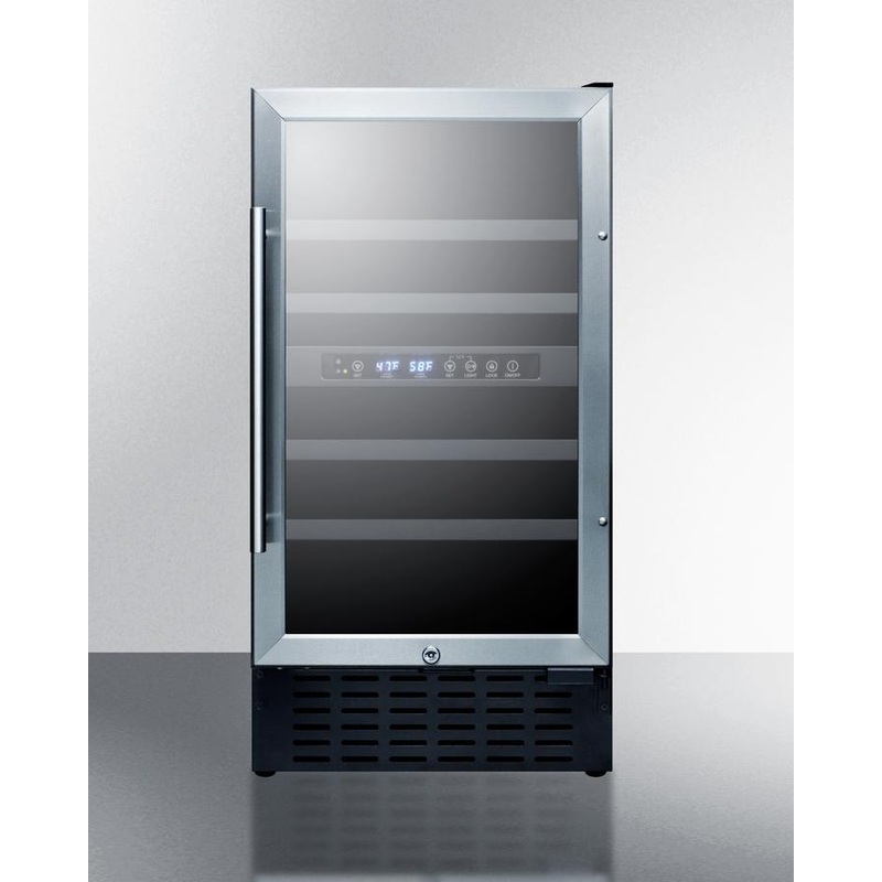 Summit SWC182Z 18″ Wide Built-in Wine Cellar