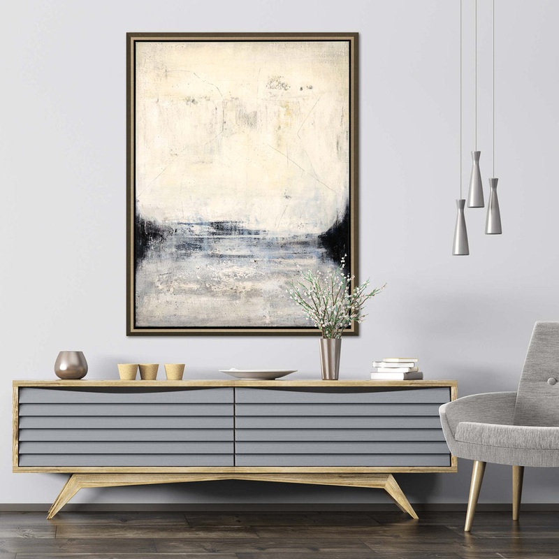 Through the Mist by Smach – Floater Frame Painting Print on Canvas Wade Logan