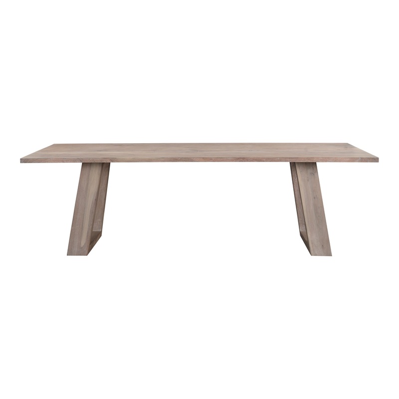 Timeless Acacia Wood Gathering Table