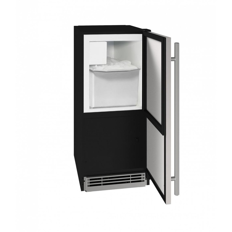 U-Line UHCR115SS01B Hcr115 15″ Crescent Ice Maker With Stainless Solid Finish (115 V/60 Hz Volts /60 Hz Hz)