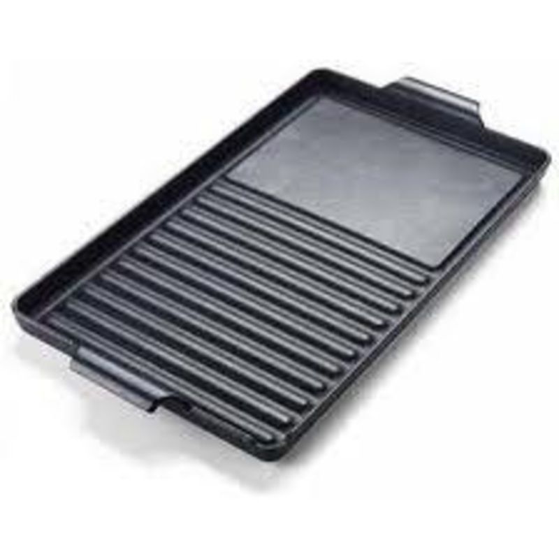 Verona VEGRD100C Cast Iron Grill / Griddle Combination – W 9″ D 15″ – 7 1/2″ lbs.