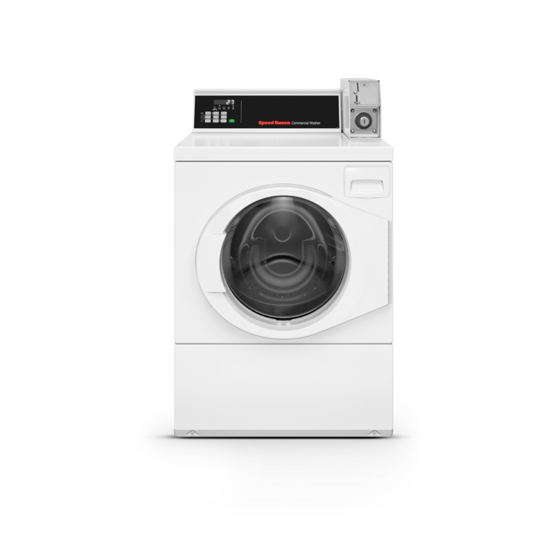 Speed Queen FV6000WN Light Commercial Coin Drop Rear Control Front Load Washer
