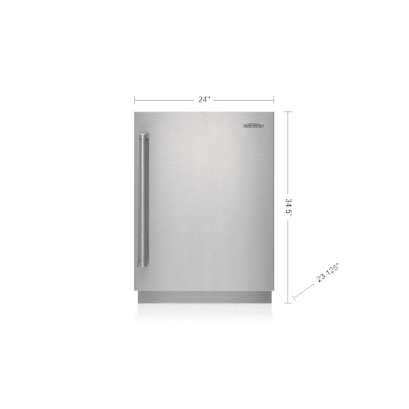 Sub-Zero DEU2450ROR 24″ Outdoor Undercounter Refrigerator – Panel Ready