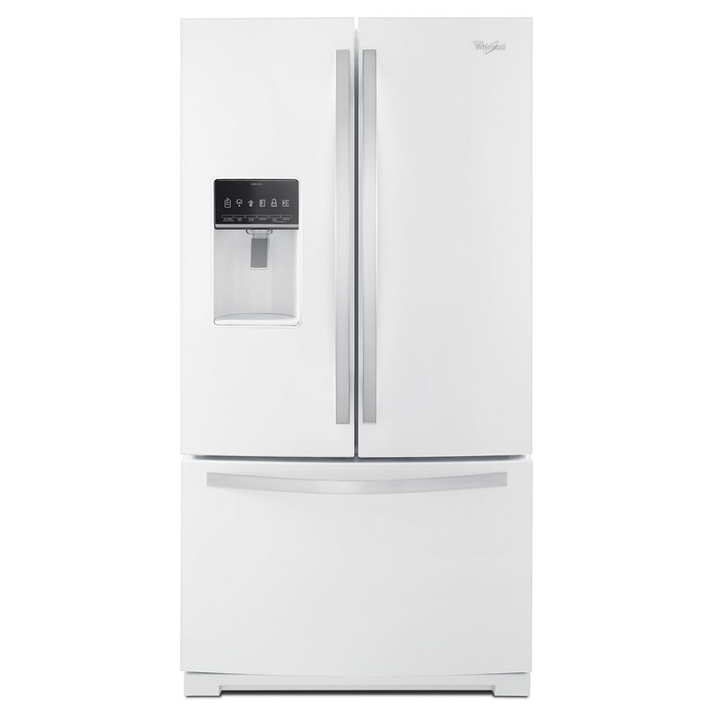 Whirlpool WRF757SDEH 36-inch Wide French Door Bottom Freezer Refrigerator with StoreRight System – 27cu. ft.