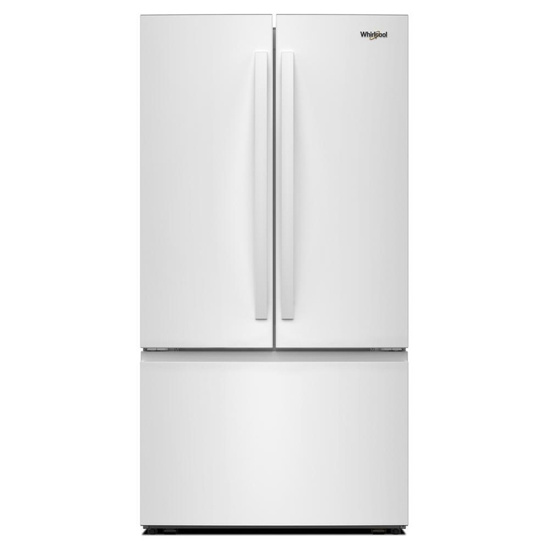Whirlpool WRFF3136SW 36-Inch French Door Refrigerator With Ice Maker – 31 Cu. Ft.