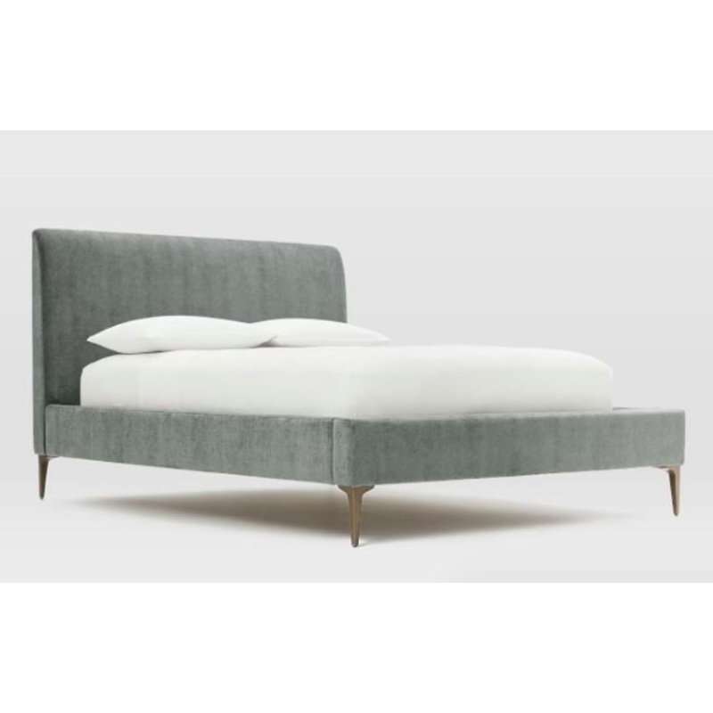 Andes Deco Upholstered Bed-Queen