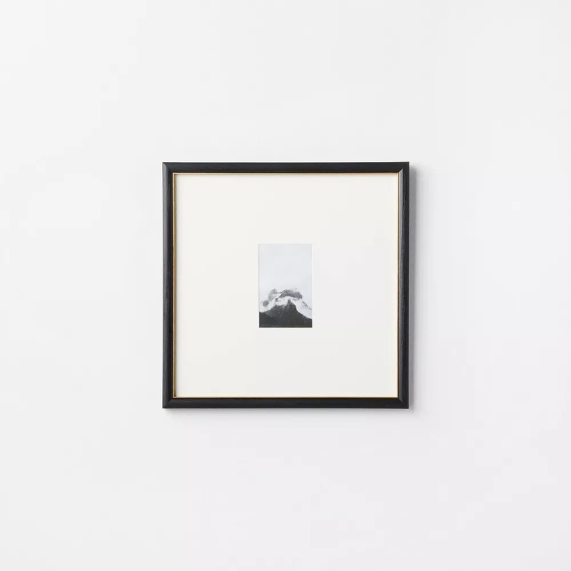 Gallery Wall Frame Black Brass 20×20