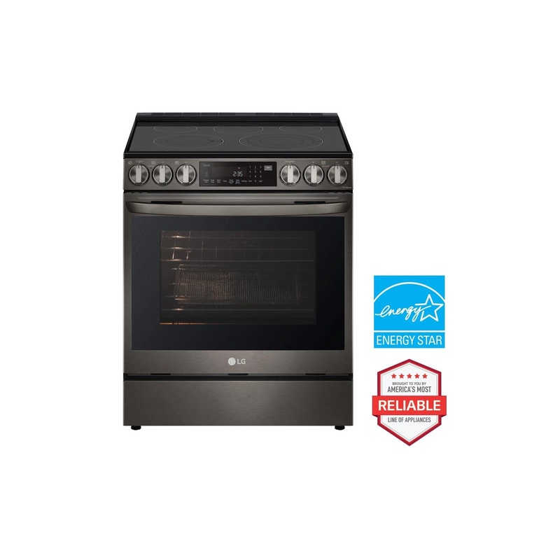 Lg LSEL6335DE 6.3 cu ft. Smart wi-fi Enabled ProBake Convection InstaView Electric Slide-In Range with Air Fry