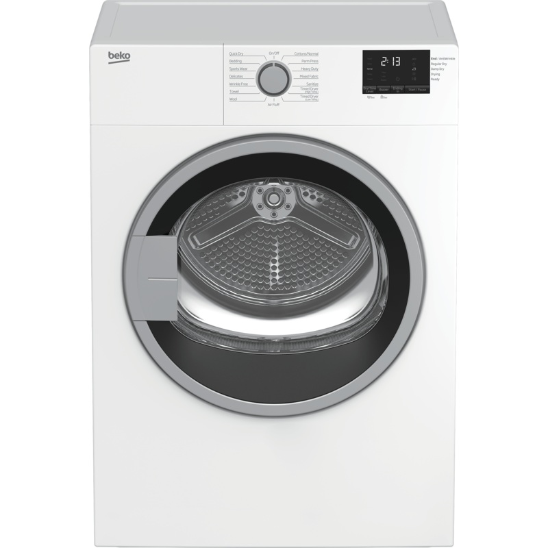 Beko BDV7200X2 24″ Electric Air Vented Front Load Dryer