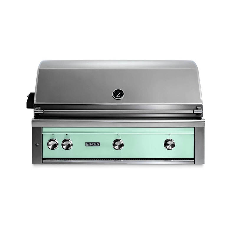 Lynx L42TRSUNG 42″ Built-In Grill – 1 Trident W/ Rotisserie – Surf