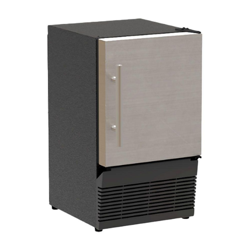 Marvel MACR214SS01B 14-In Low Profile Compact Crescent Ice Machine With Door Style – Stainless Steel