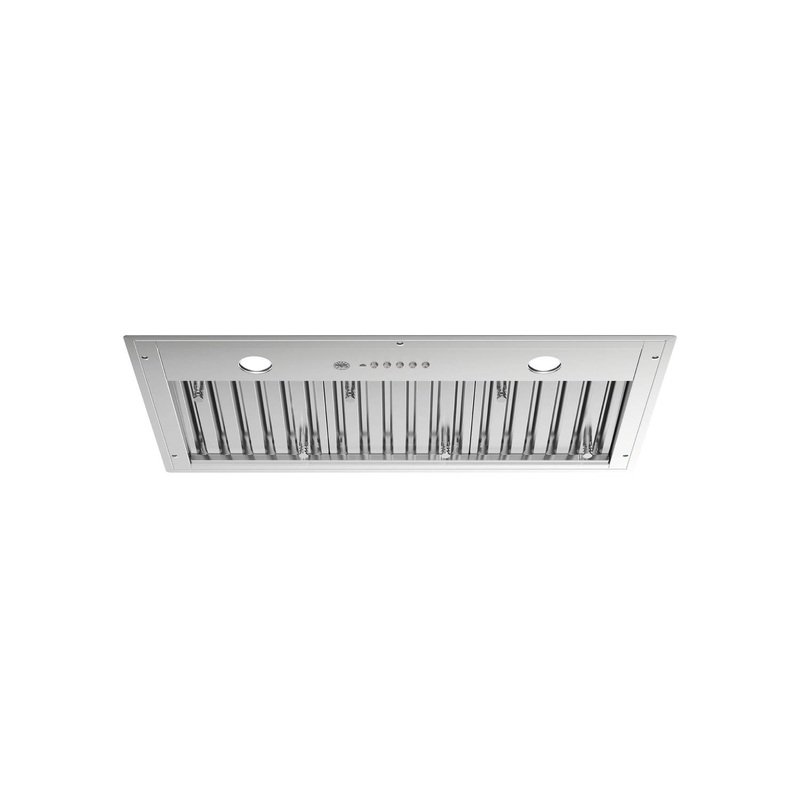 Bertazzoni KIN36XT 36 Insert Hood, 2 Motors 1200 Cfm Stainless Steel