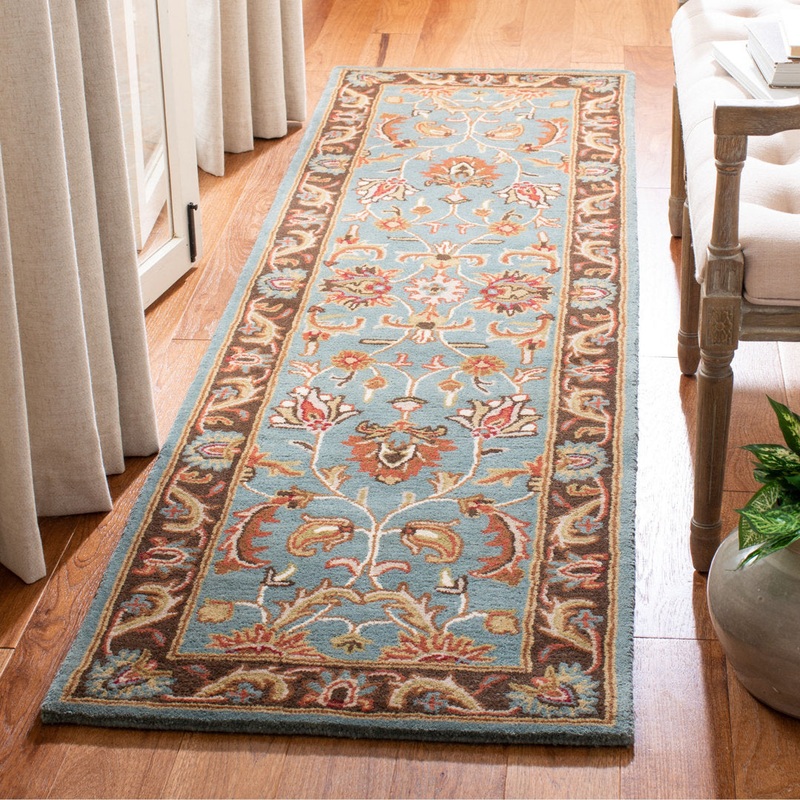 Cranmore Hand Tufted Wool Traditional Rug Charlton Home Rug Size: Runner 2’3″ x 18′