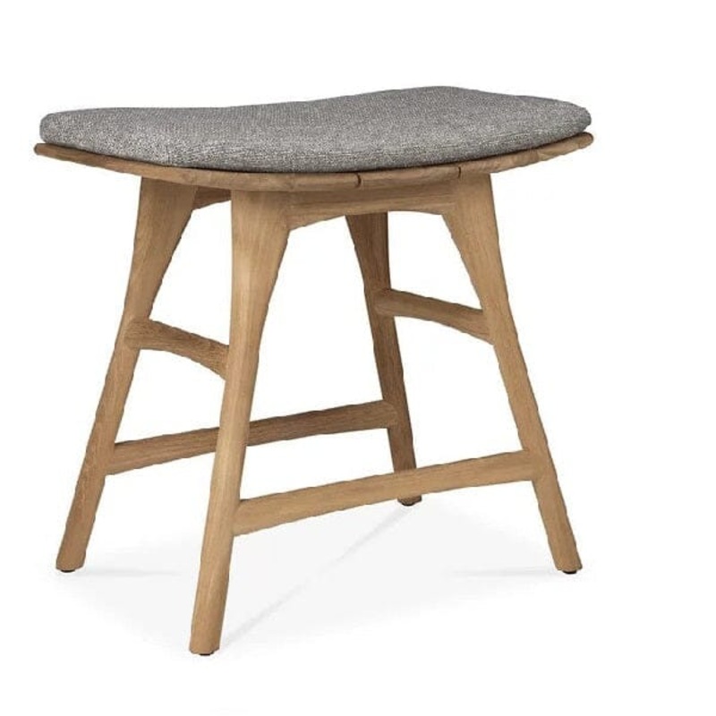 Osso Outdoor Stool With Cushion