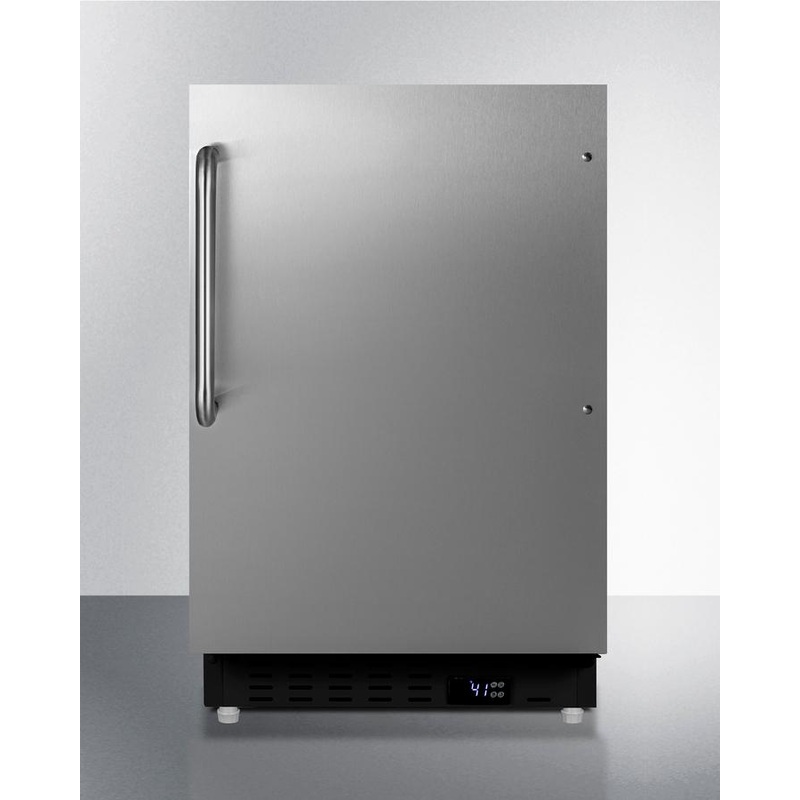 Summit ALR47BCSS 21″ Wide Built-in All-refrigerator, ADA Compliant