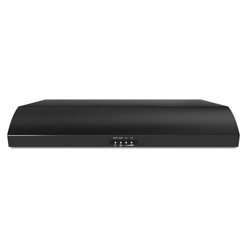 Whirlpool UXT5230BDB 30″ Range Hood with the FIT System
