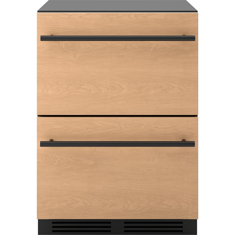 Zephyr PRRD24C2AP Presrv Refrigerator Drawers, 24in Compact, Panel Ready, 2 Zone