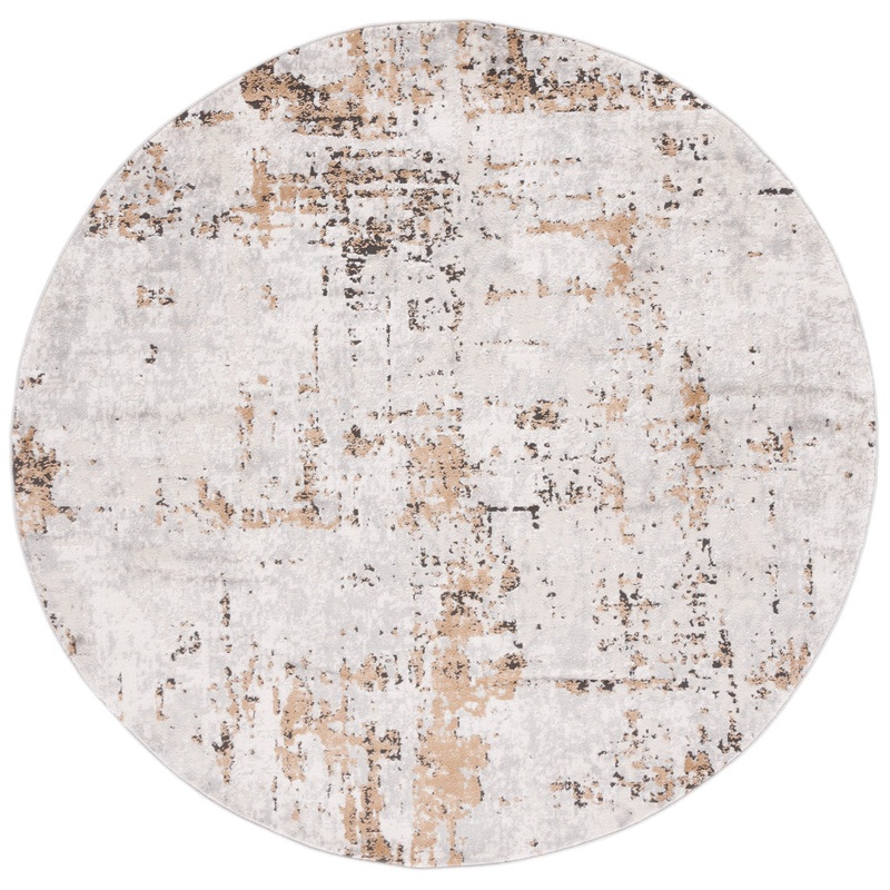Broadway Performance Abstract Rug Williston Forge Rug Size: Round 10′