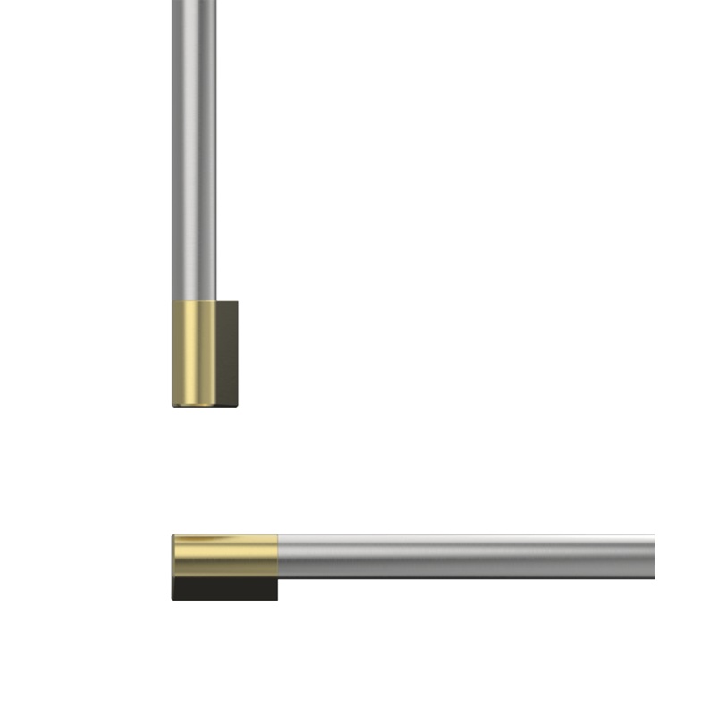 Fisher & Paykel AHP3RD3684WBA Professional Round Flush Handle Kit For Integrated Refrigerator Freezer, 36″