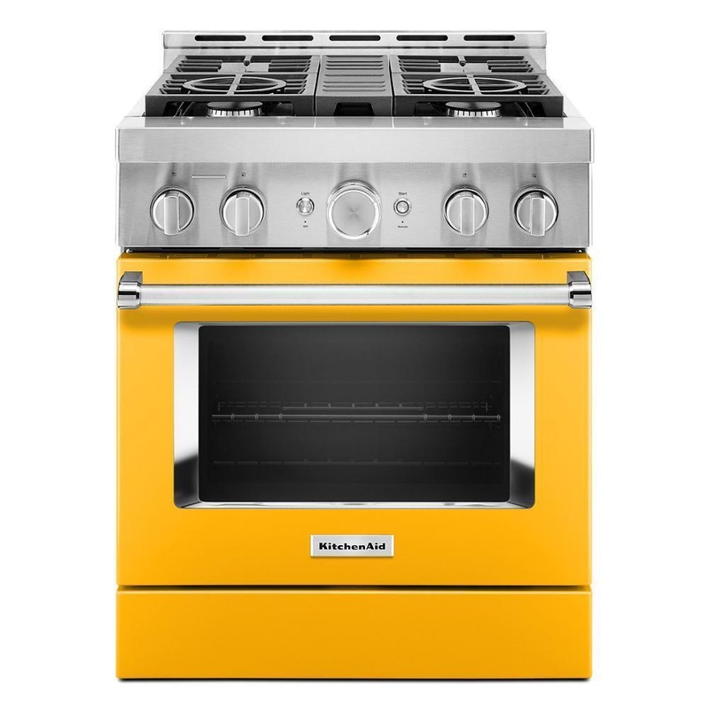 KFGC500JYP KitchenAid 30” Smart Commercial-Style Gas Range with 4 Burners