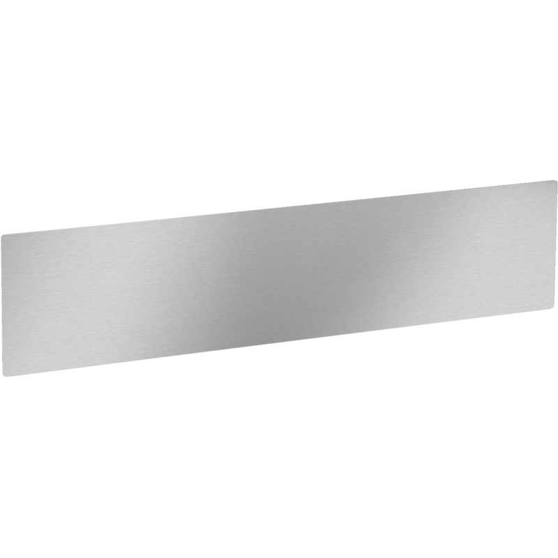 Miele KTK1820 Stainless-Steel Toe-Kick Panel – For High-End Panelwork Of Mastercool Toe-Kicks.