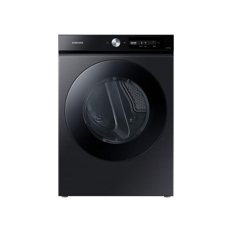 Samsung DVE46BB6700VA3 Bespoke 7.5 cu. ft. Large Capacity Electric Dryer with Super Speed Dry and AI Smart Dial in Brushed Black