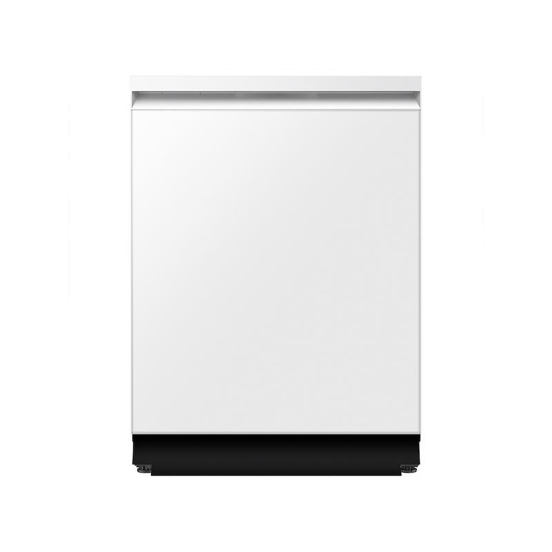 Samsung DW90F89T0U12 38 Dba Bespoke Smart Dishwasher With 3Rd Rack Washing System In White Glass