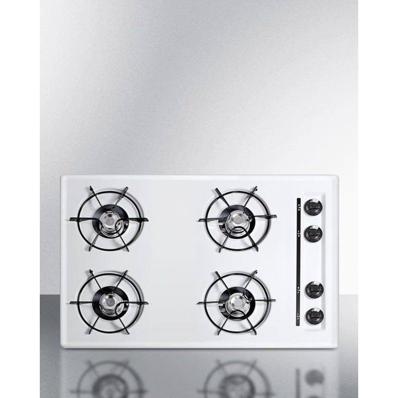 Summit WNL053 30″ Wide 4-burner Gas Cooktop