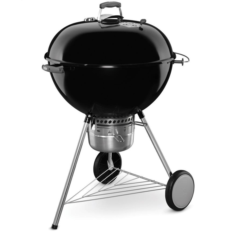 Weber 16401001 Original Kettle Premium Charcoal Grill – 26 Inch Black