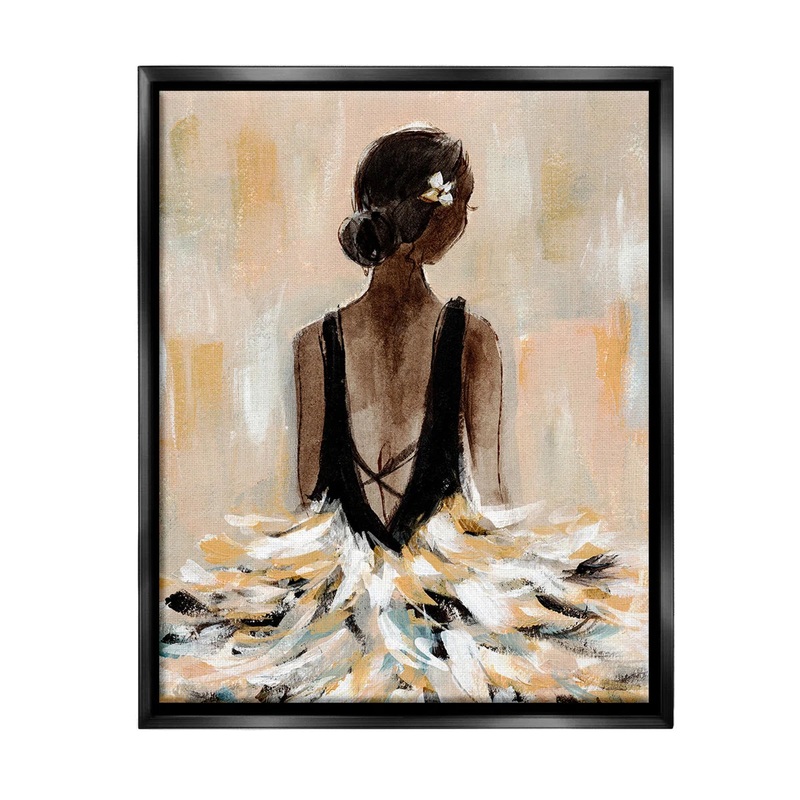 Ballerina In Abstract Gown – by Annie Warren