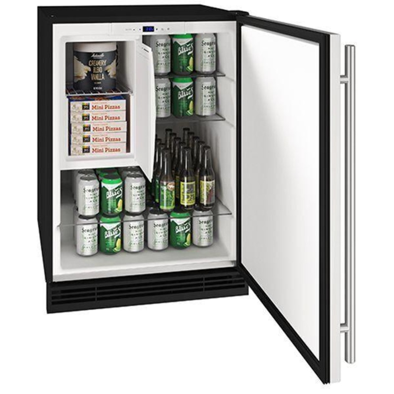 U-Line UHRF124SS01A Hrf124 24″ Refrigerator/freezer With Stainless Solid Finish (115 V/60 Hz)
