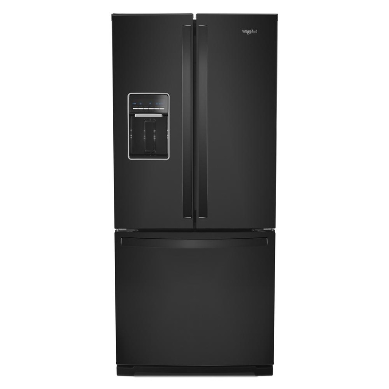 Whirlpool WRF560SEHB 30-inch Wide French Door Refrigerator – 20 cu. ft.