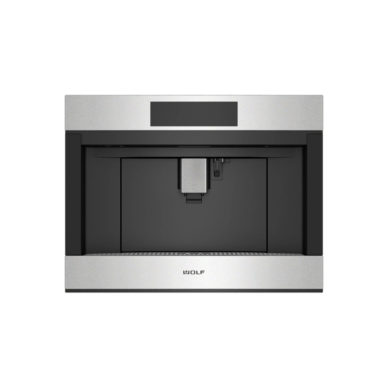 Wolf Certified EC2450TE/S 24″ Stainless Steel Built-In Transitional Coffee System