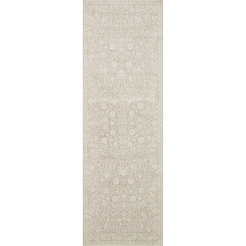 Amber Lewis x Loloi Zuma Sand / Stone Area Rug Amber Lewis x Loloi Rug Size: Round 3′