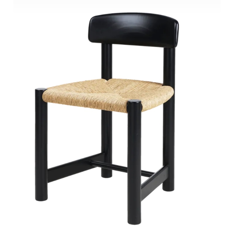 Daumiller Side Chair, Natural Rush Cord