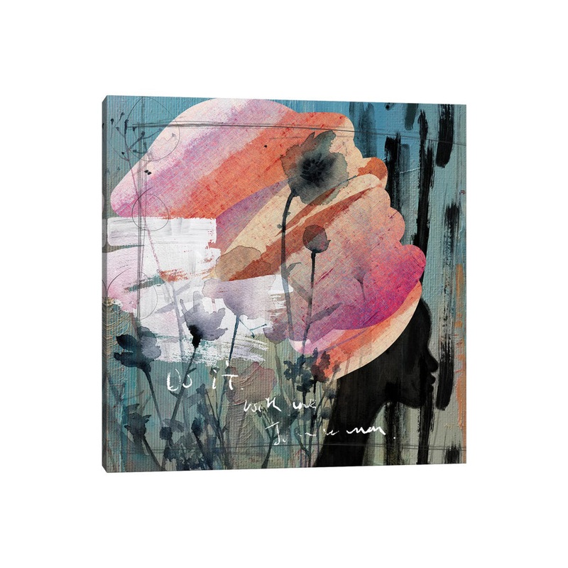Turban by Nikki Chu – Painting Print East Urban Home Mat Color: No Mat Size: 37″ H x 37″ W x 1.5″ D Format: Wrapped Canvas
