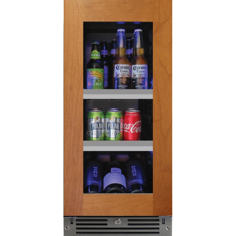 Xo Appliance XOU15BCGOL 15In Beverage Center Overlay Glass Lh