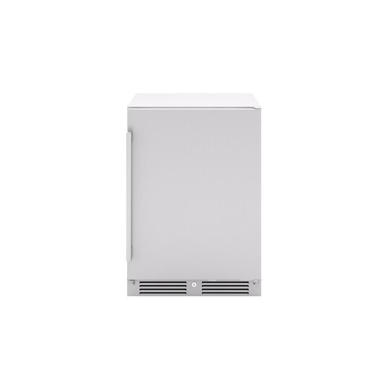 PRR24C01ASOD Presrv Refrigerator, 24in Compact, Outdoor SS, Reversible, Lock, 1 Zone