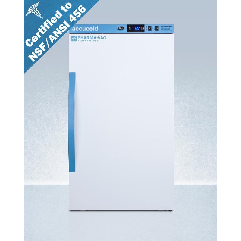 Summit ARS3PV456 3 Cu.Ft. Counter Height Vaccine Refrigerator, Certified To Nsf/Ansi 456 Vaccine Storage Standard