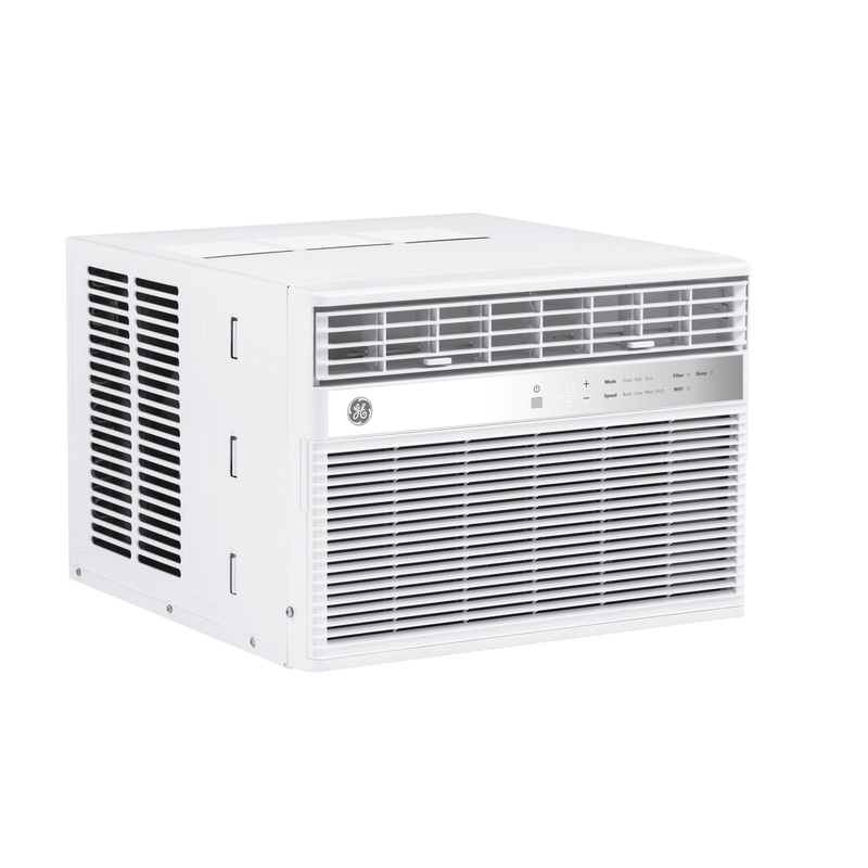 AWES08WWF GE 8,000 BTU Smart Electronic Window Air Conditioner for Medium Rooms up to 350 sq. ft.
