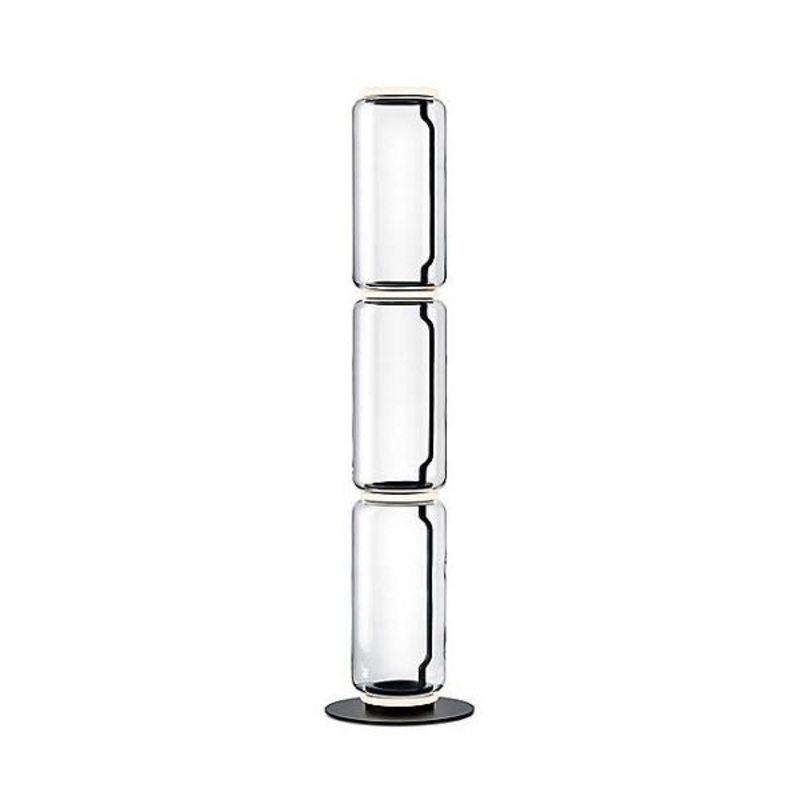 Noctambule High Cylinders With Small Base LED Floor Lamp