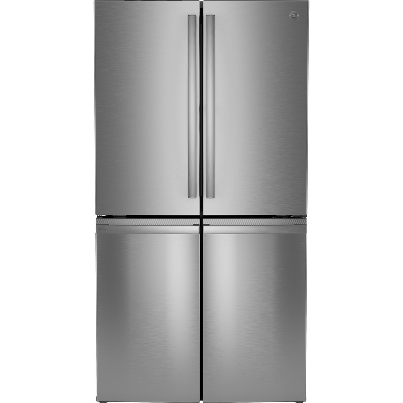 PAE28BYTFS GE Profile ENERGY STAR 28.3 Cu. Ft. Quad-Door Refrigerator with Dual-Dispense AutoFill Pitcher