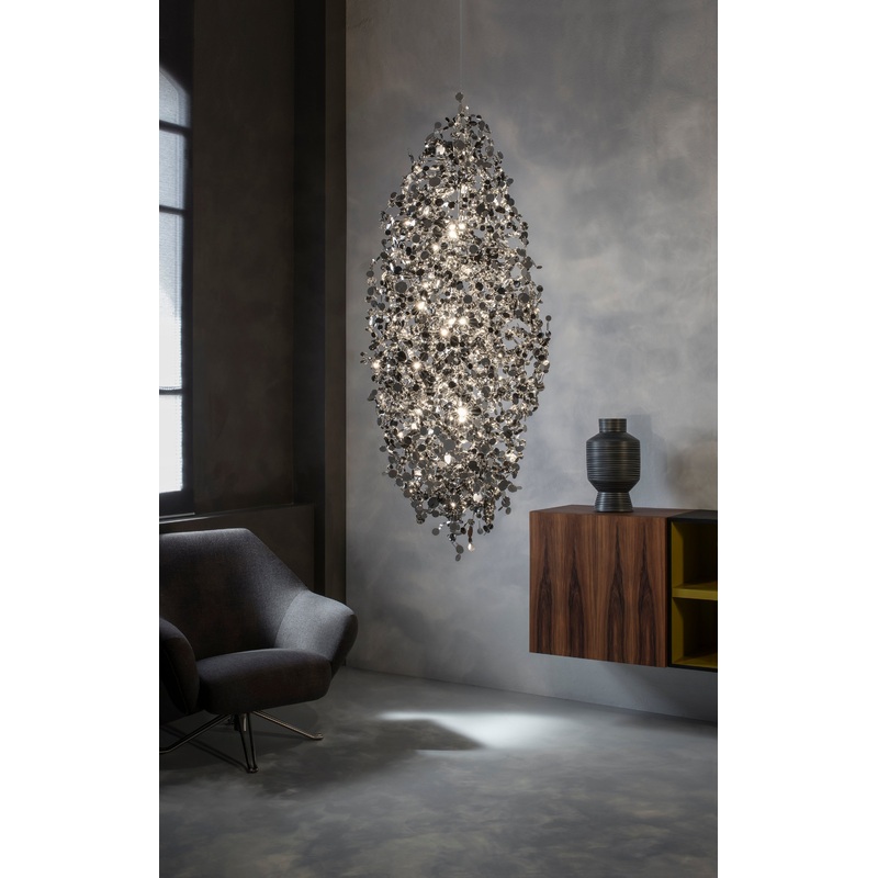 Argent Tall Suspension Light