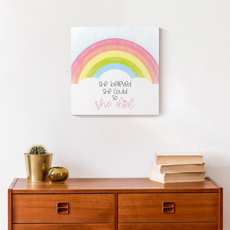 Canvas Art Harriet Bee Size: 12″ H x 12″ W x 1.25″ D