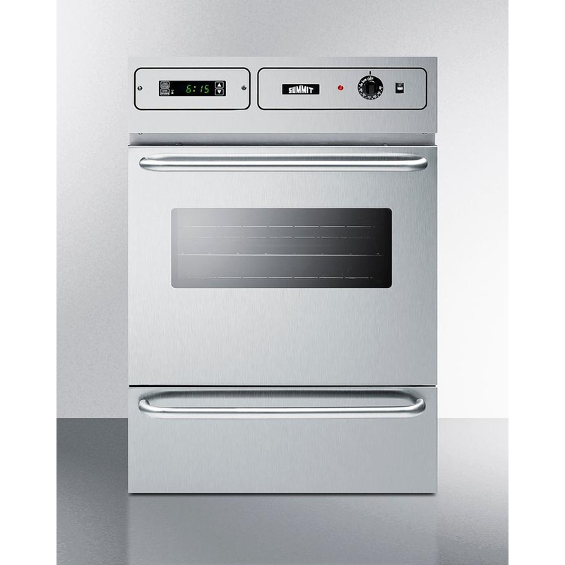 Summit TEM755BKW 24″ Wide Electric Wall Oven, 115v