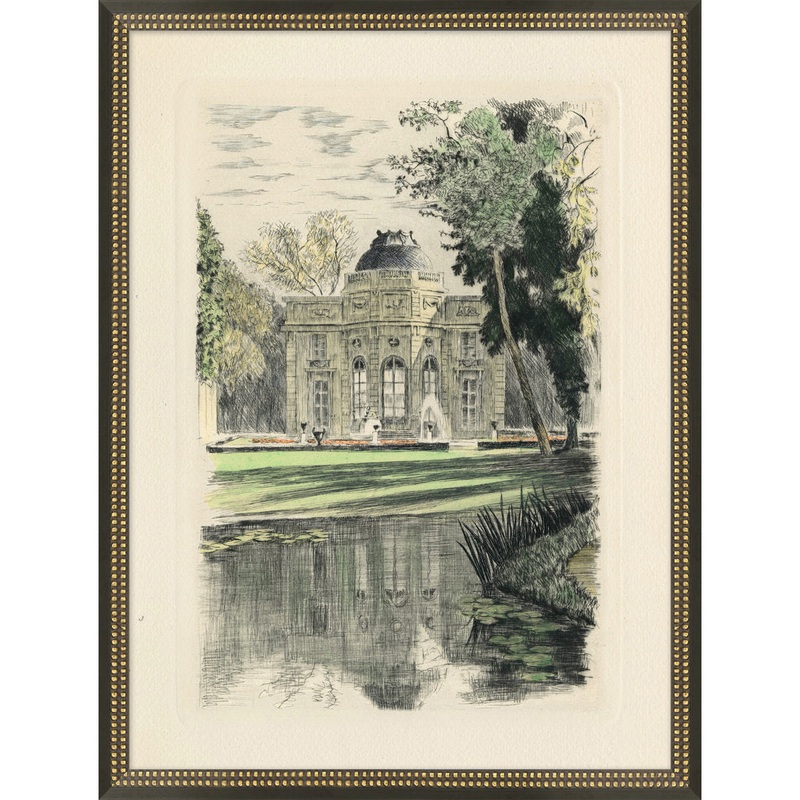 Versailles Gardens 3 – Picture Frame Painting Wendover Art Group