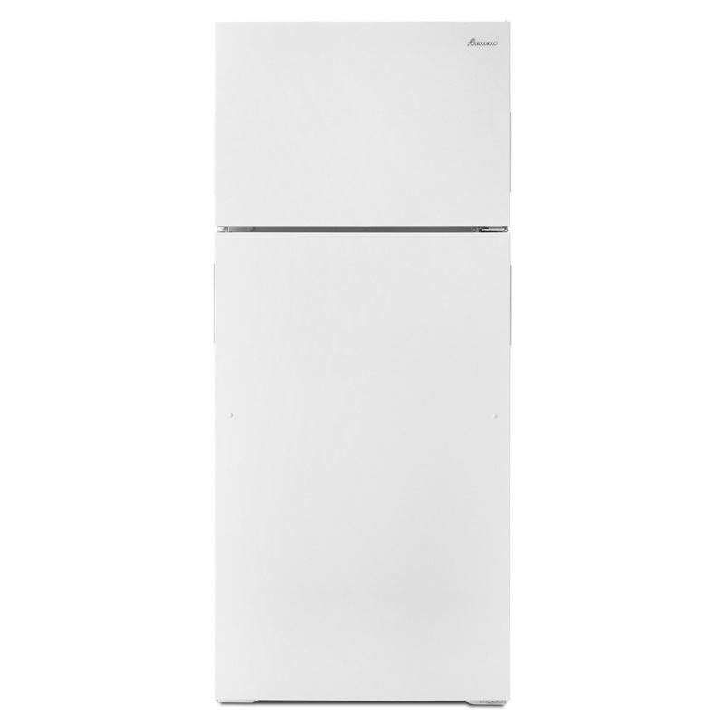 Amana ART106TFDW 28-inch Top-Freezer Refrigerator with Gallon Door Storage Bins White