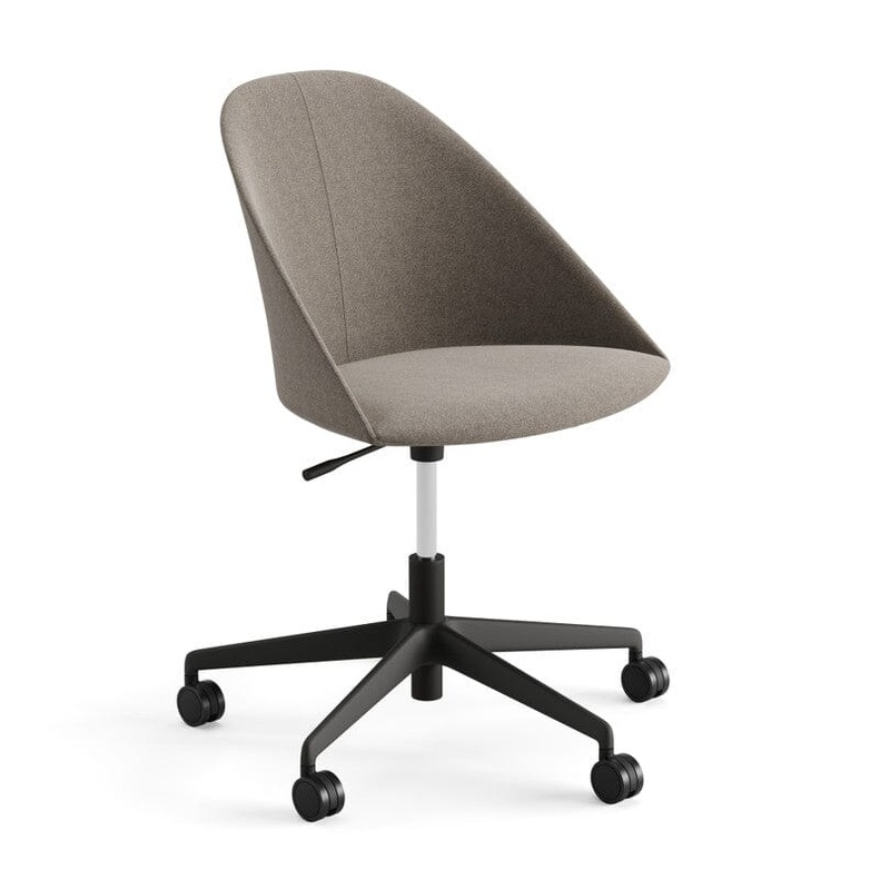 Cila Go Fully Upholstered Chair 5 Ways  Swivel with Castors