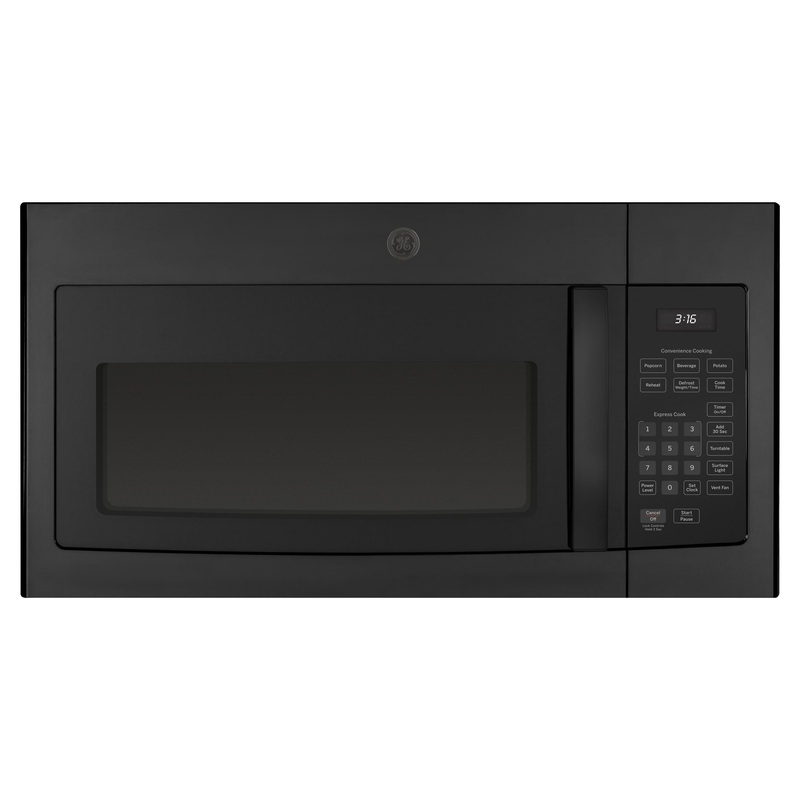 JVM3160DFBB GE 1.6 Cu. Ft. Over-the-Range Microwave Oven